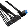 Корпус Desktop EXEGATE FL-102/TPS400 EX294021RUS