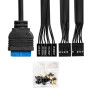 Корпус Minitower EXEGATE BAA-303MU EX299065RUS